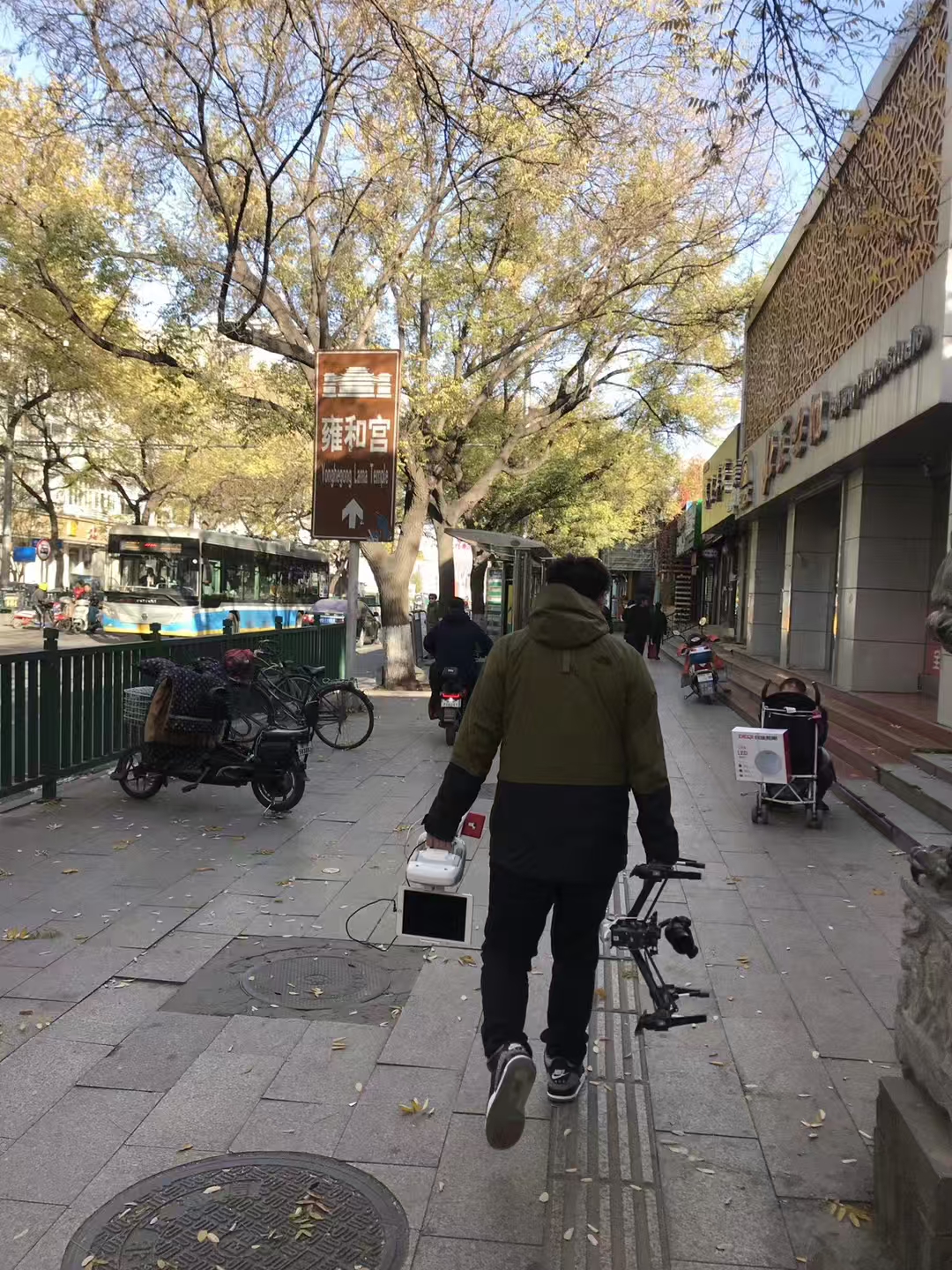 北京电视台相关拍摄现场留存照片