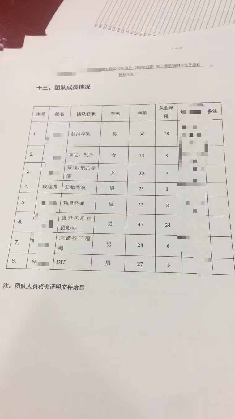 作品集中留存的项目前期工作材料